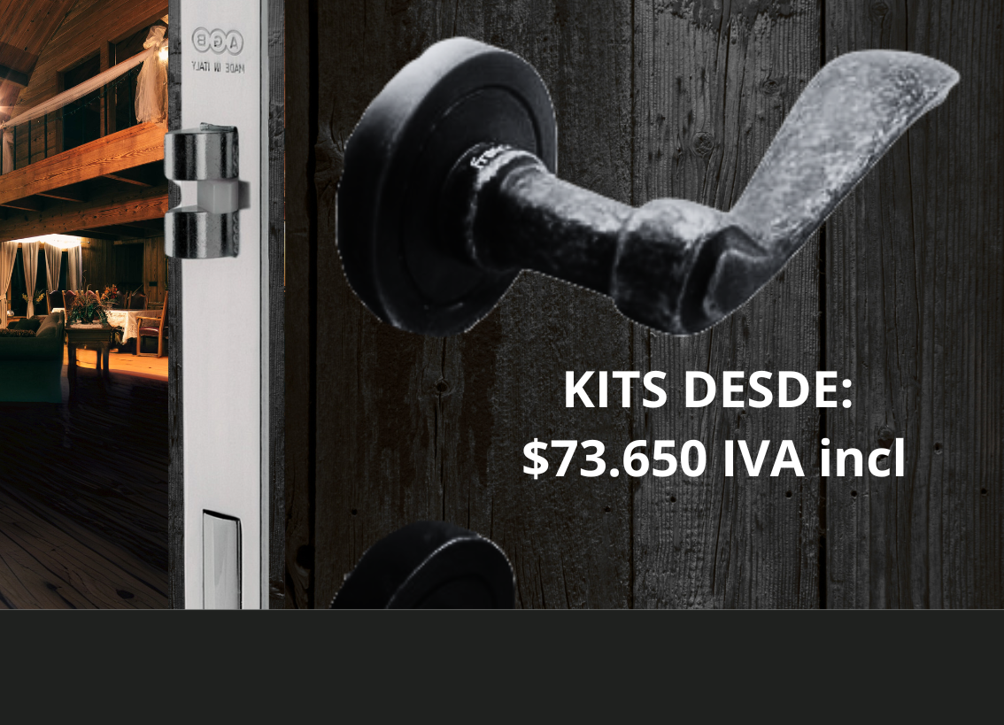 KITS APOLLO 1 CERRADURA Y CILINDRO AGB (ITALIA)