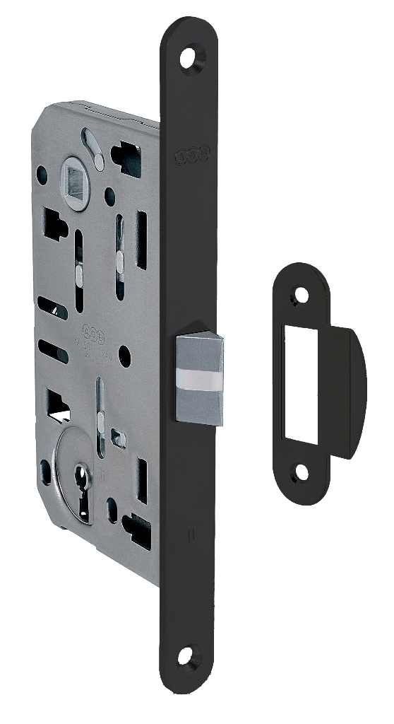 CERRADURA L1 EVOLUTION ( LLAVE NORMAL) o L3 EVOLUTION ( SIMPLE PASO) BLACK MATT 50mm.