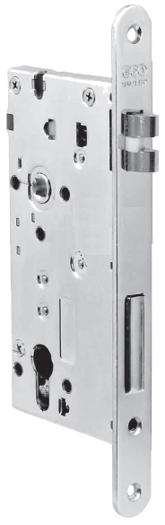 CERRADURA L4 DQ ANTIPÁNICO SL DERECHA 50mm (Usa par de manillas) NIQUELADA