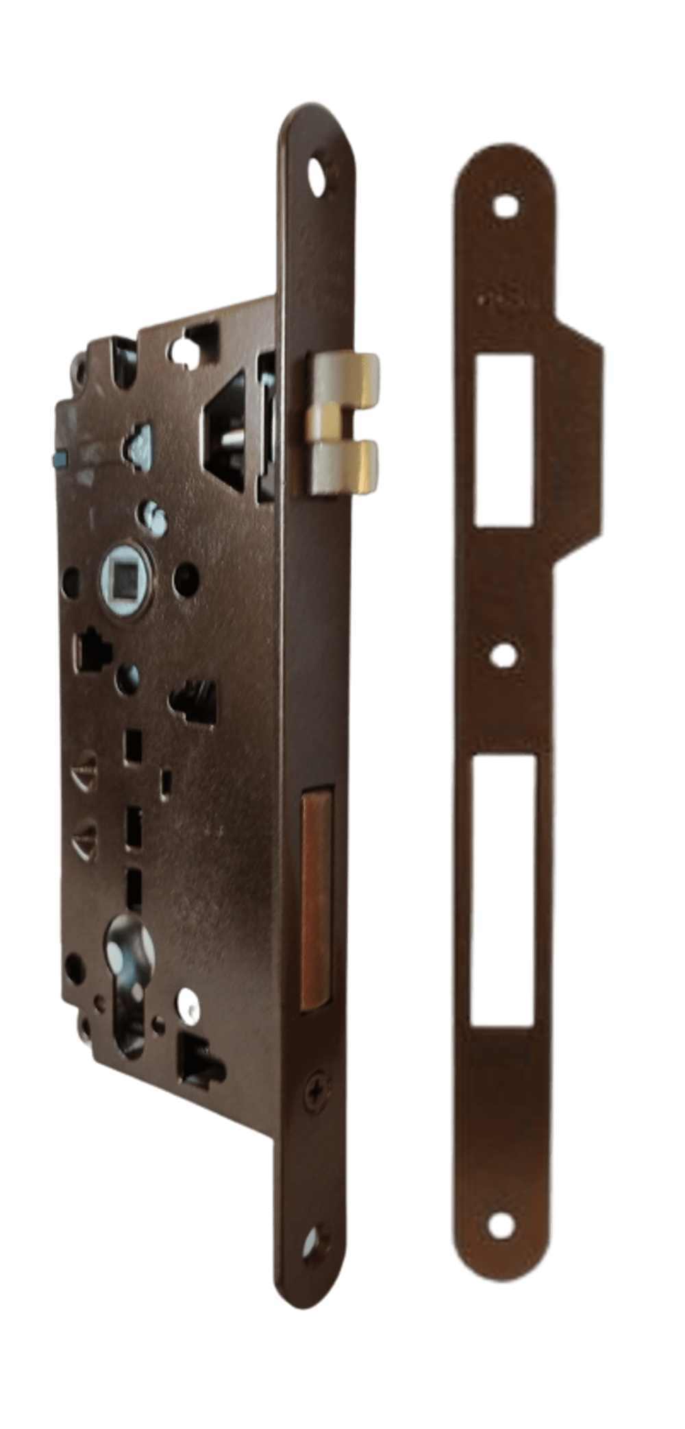 CERRADURA DE SEGURIDAD L4 SL BRONCE ANTIGUO RED 50mm (Acceso y Exteriores) (ITALIA)