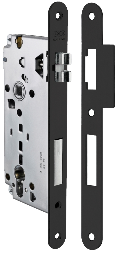 CERRADURA DE SEGURIDAD L4 SL BLACK MATT 50mm (Acceso y Exteriores) (ITALIA)