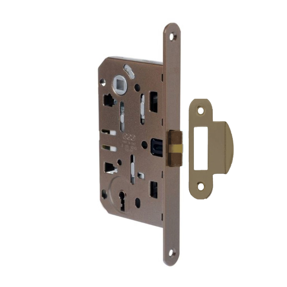 CERRADURA L1 EVOLUTION ( LLAVE NORMAL) o L3 EVOLUTION ( SIMPLE PASO) BRONCE ANTIGUO RED 50mm.